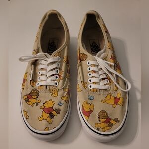 Vans Limited Edition Whinny the Pooh sneakers. Women's 8 1/2 or Mens 7